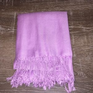 Pink pashmina scarf